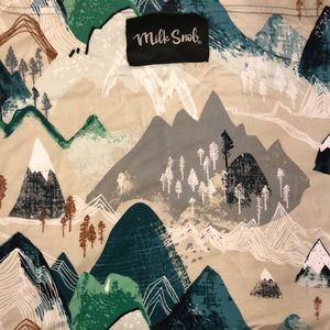 EUC ๐ Milk Snob car seat baby cover Mountains